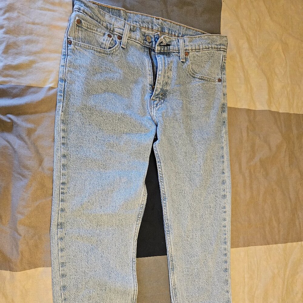 Levis 505 33x30 acid wash